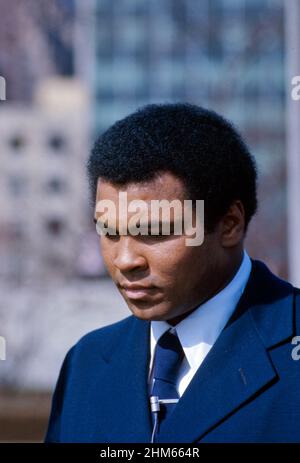 Muhammad Ali, Gotfryd, Bernard, photographer. 1966. USA. Stock Photo