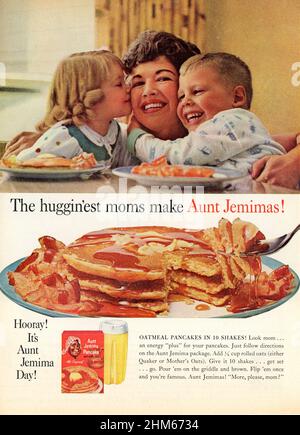 Vintage September 1962 'Good Housekeeping' magazine advert, USA Stock Photo