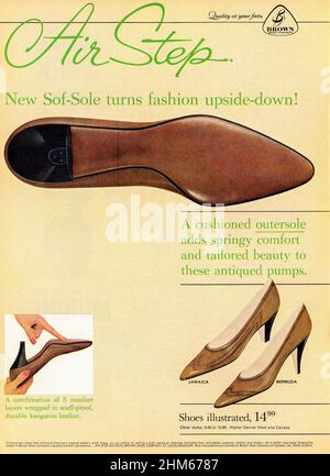 Vintage September 1962 'Good Housekeeping' magazine advert, USA Stock Photo