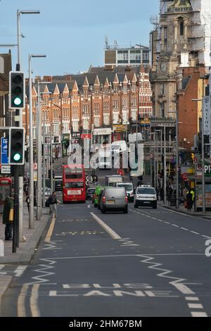 St John's Hill, Clapham Junction Railway Station, London, England, UK Stock Photo