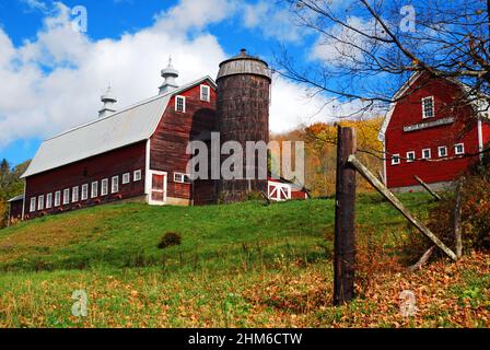 Rural scene, Vermont Stock Photo