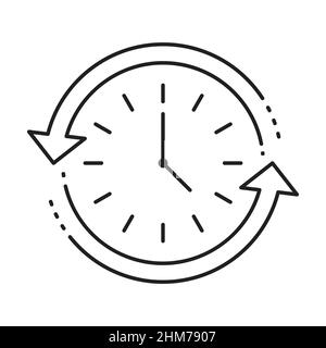 Uptime and downtime icon vector for your website design, logo, app, UI. illustration, EPS10 Stock Vector