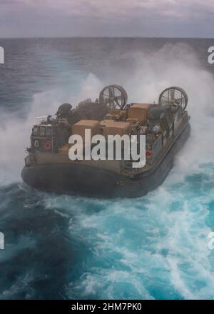 Lcac Rudder Amphibious Assault Unit (ACU) 4 demonstrates the operational ...