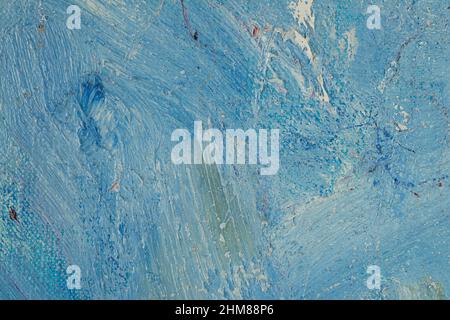 detail of artistic abstract oil painted background Stock Photo