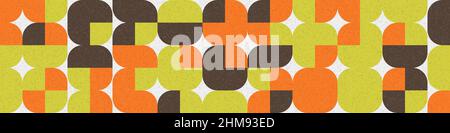 Abstract Geometrical generative computational art illustration Stock Vector