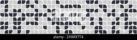 Abstract Geometrical generative computational art illustration Stock Vector