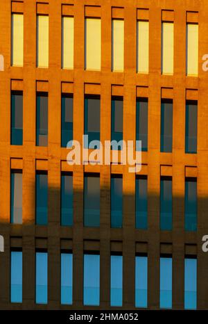 Modern office buildings of the city of justice Stock Photo - Alamy