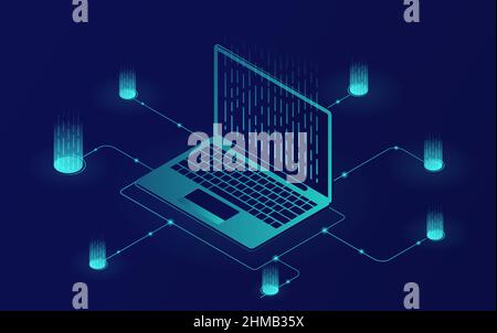 Software development abstract concept Stock Vector