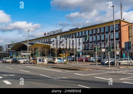 The main station of Bochum, NRW, Germany, Stock Photo