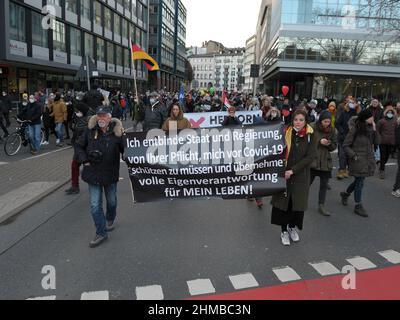 Für Grundrechte - For fundamental rights Stock Photo
