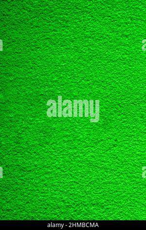 Fine-grained felt green fabric. artificial grass. fleecy textured background Stock Photo