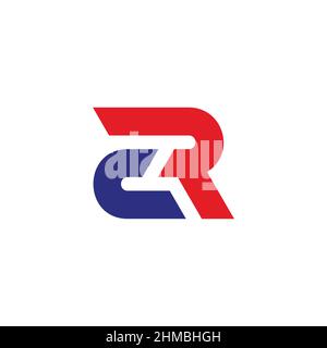 letter cr colorful linear geometric simple logo vector Stock Vector ...