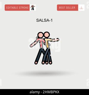 Tango Simple vector icon. Illustration symbol design template for web ...