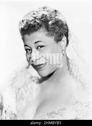 Ella Fitzgerald, American jazz singer Stock Photo