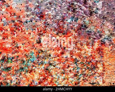 Multicolored wall background. Stock Photo