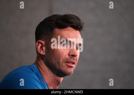 File photo dated 15-12-2021 of England's James Anderson. Former England captain Michael Vaughan feels it was a “smart” move by Sir Andrew Strauss to drop James Anderson and Stuart Broad for next month’s tour of West Indies. Issue date: Wednesday February 9, 2022. Stock Photo