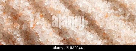 Close up view of himalaya salt, rose salt Stock Photo