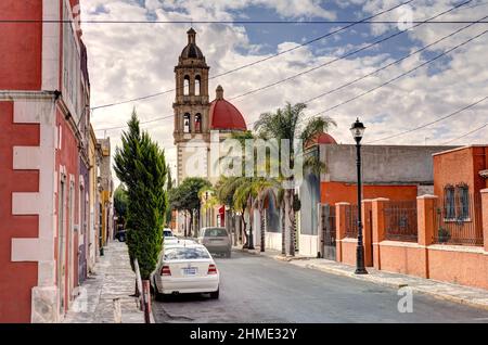 Durango Historical Center, Mexico Stock Photo