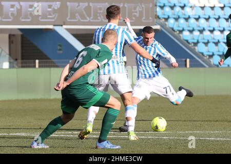 FEDERICO VIVIANI (SPAL) SPAL - PISA CAMPIONATO CALCIO SERIE B 2021-2022 Stock Photo