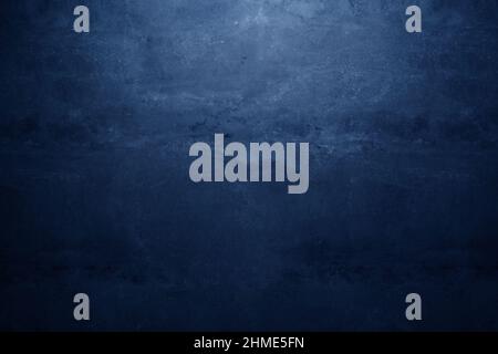 Abstract  Decorative Navy Blue Dark  Wall Background Stock Photo