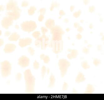 Handmade, organic paint stains watercolor painting. Pink pastel earth tone pastel spot texture abstract background. High resolution scanned file. Stock Photo