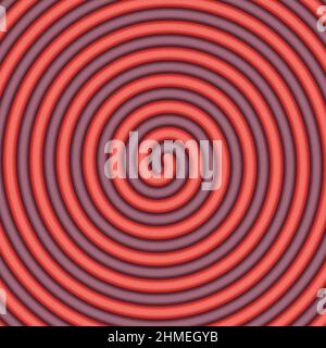 Abstract red candy spiral background. Pattern design for banner, cover, flyer, postcard, poster, other. Round lollipop vector illustration Stock Vector