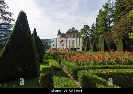 Vizille, Vizille castle, château Lesdiguières , Isere , Rhone Alpes, Auvergne, France, Europe Stock Photo