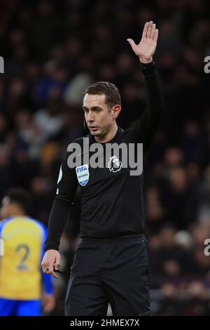 Referee David Coote During The Game Stock Photo - Alamy