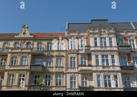 Old building, Schmiljanstrasse, Friedenau, Berlin, Germany Stock Photo