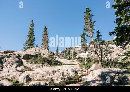 Landscape in the Holy Cross Wilderness, Colorado Stock Photo