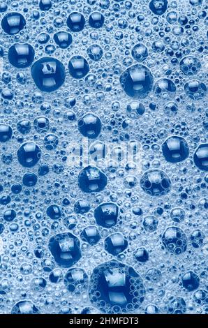 Background of the soap suds Stock Photo