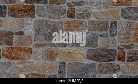 Old grungy stonewall . Strong texture for background backdrop Stock Photo