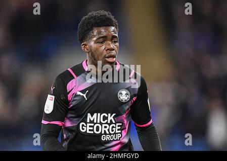 Kwame Poku #15 of Peterborough United in action during the game Stock ...