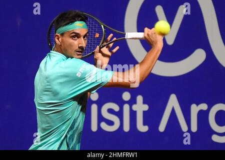 Lorenzo Sonego (Italy). Argentina Open 2022 Stock Photo