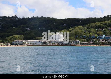 Sandals Regency La Toc resort, Castries, Saint Lucia, Windward Islands, Lesser Antilles, West Indies, Caribbean Sea Stock Photo
