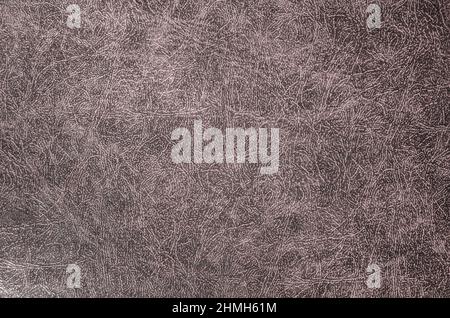 Leather, background, texture gray color closeup horizontal Stock Photo