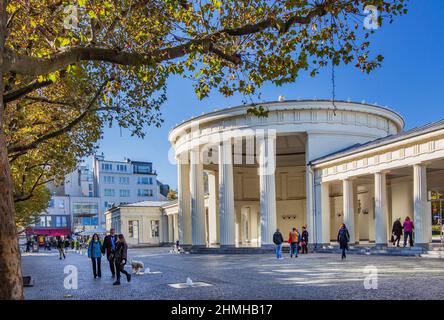 Elisenbrunnen in front of the old town, Aachen, North Rhine-Westphalia, Germany Stock Photo