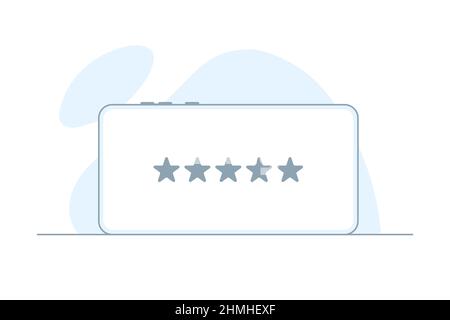 User reviews and feedback concept. User reviews online. Customer feedback review experience rating concept Stock Vector
