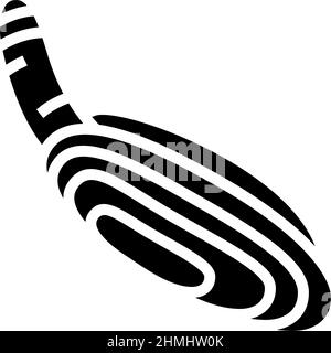 pacific razor clam glyph icon vector illustration Stock Vector