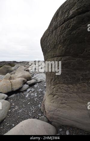 Rusey Beach North Cornish Coast Stock Photo