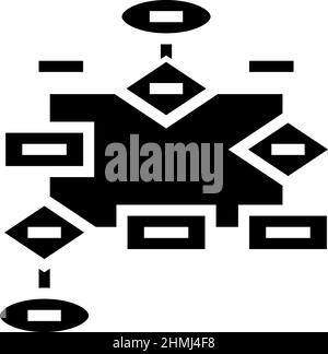 Radar chart black glyph icon Stock Vector Image & Art - Alamy