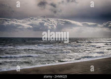 mer mediterranee cloudy weather Stock Photo