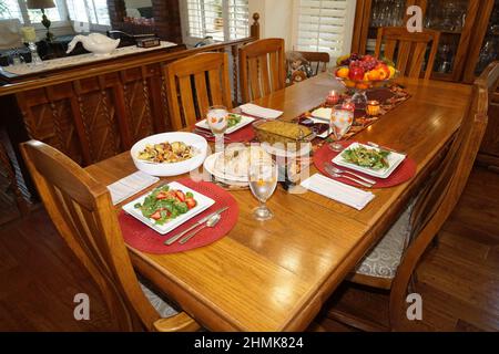Holiday Dinner Stock Photo