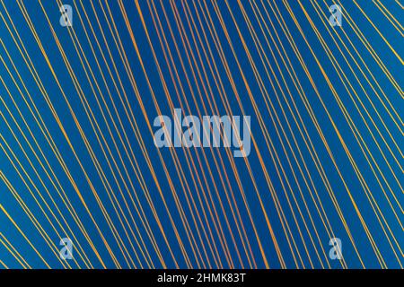 Blue abstract striped texture background Stock Photo