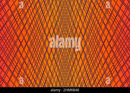 Orange abstract striped texture background Stock Photo