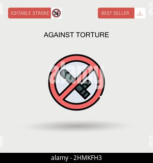 Physical abuse concept icon Stock Vector Image & Art - Alamy