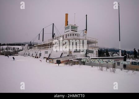 S.S. Klondike, Whitehorse, Yukon, Canada Stock Photo