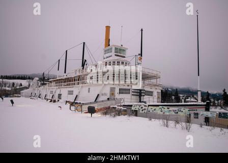 S.S. Klondike, Whitehorse, Yukon, Canada Stock Photo