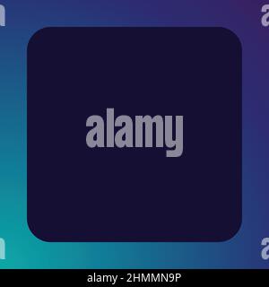 Blue Purple Gradient Galaxy Tone Banner Template. Metaverse Background Vector Illustration. Stock Vector