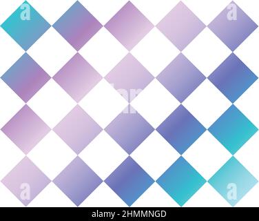 Rainbow Violet Blue Gradient Diamond Background. Vector Illustration Stock Vector